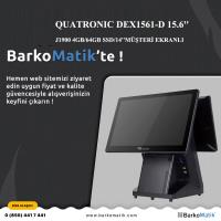 QUATRONIC DEX-1561-D 15.6 J1900 4 GB RAM / 64 GB SSD /14